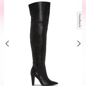 BNIB Vince Camuto Over The Knee Boots. Black Leather. Never Worn!!!